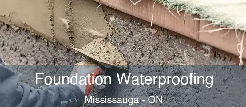 Foundation Waterproofing Mississauga - ON